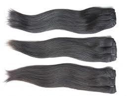 Amazing Bulk Machine Weft Human Hair Extensions - Color: Natural Brown