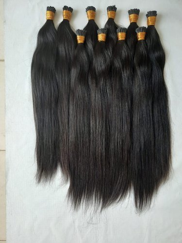 Amazing Bulk Machine Weft Human Hair Extensions - Color: Natural Brown