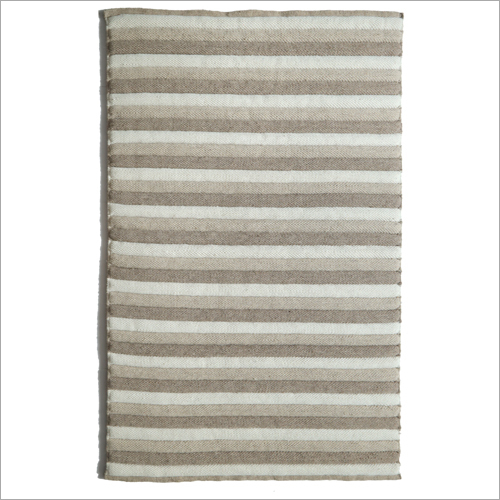 Handwoven Polyester Fibre Filling Woollen Rug