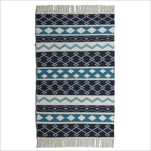 Tassel Handwoven Woollen Rug