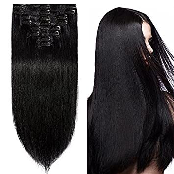 Famous Clip In Brown Human Hair Extensions - Hair Extension Type: Clip-in