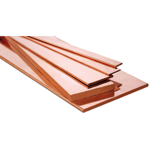 Copper Flat Bar - Varied Dimensions, Customizable Thickness, Width & Length | High Conductivity, Excellent Ductility, Corrosion Resistance, Thermal Conductivity, 99.9% Pure Copper