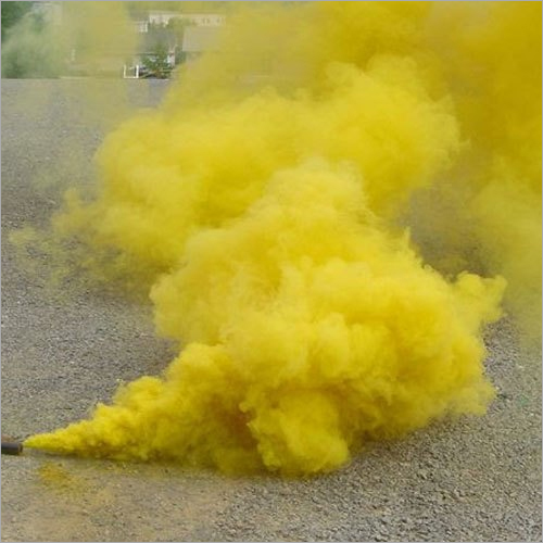 Yellow Smoke Dyes Ph Level: 4.5 To7.5