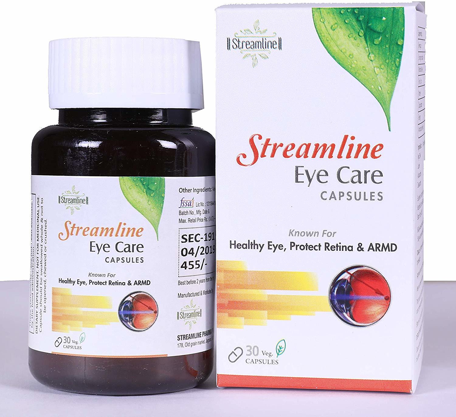 Streamline Eye Care Capsule Age Group: For Adults