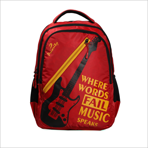 Designer School Bag - Multicolor Printed, Available in Different Sizes for School Use by Kids