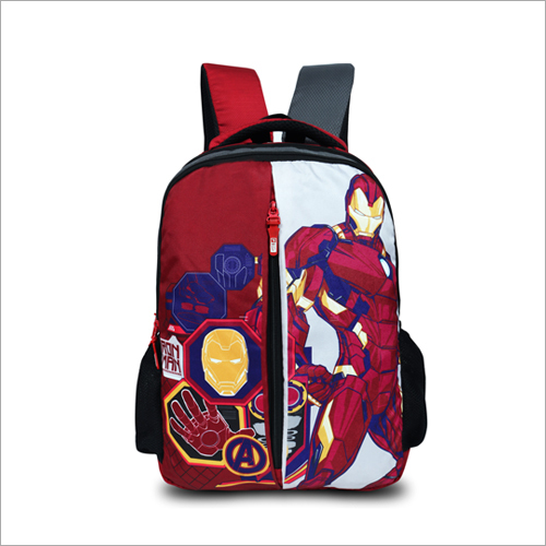 Iron Man School Bag - Printed Design, Multicolor, Various Sizes for Kids | Ideal for School Use, Fun and Functional Carrying Solution