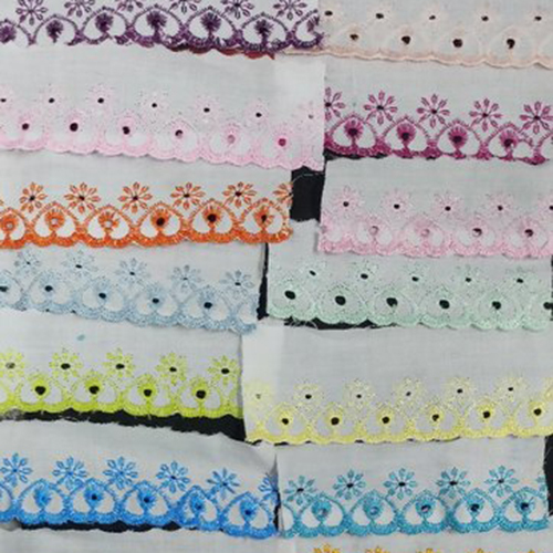 Available In Different Color Cotton Lace 2 Inches
