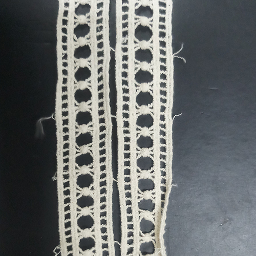 White Cotton Fitta Lace