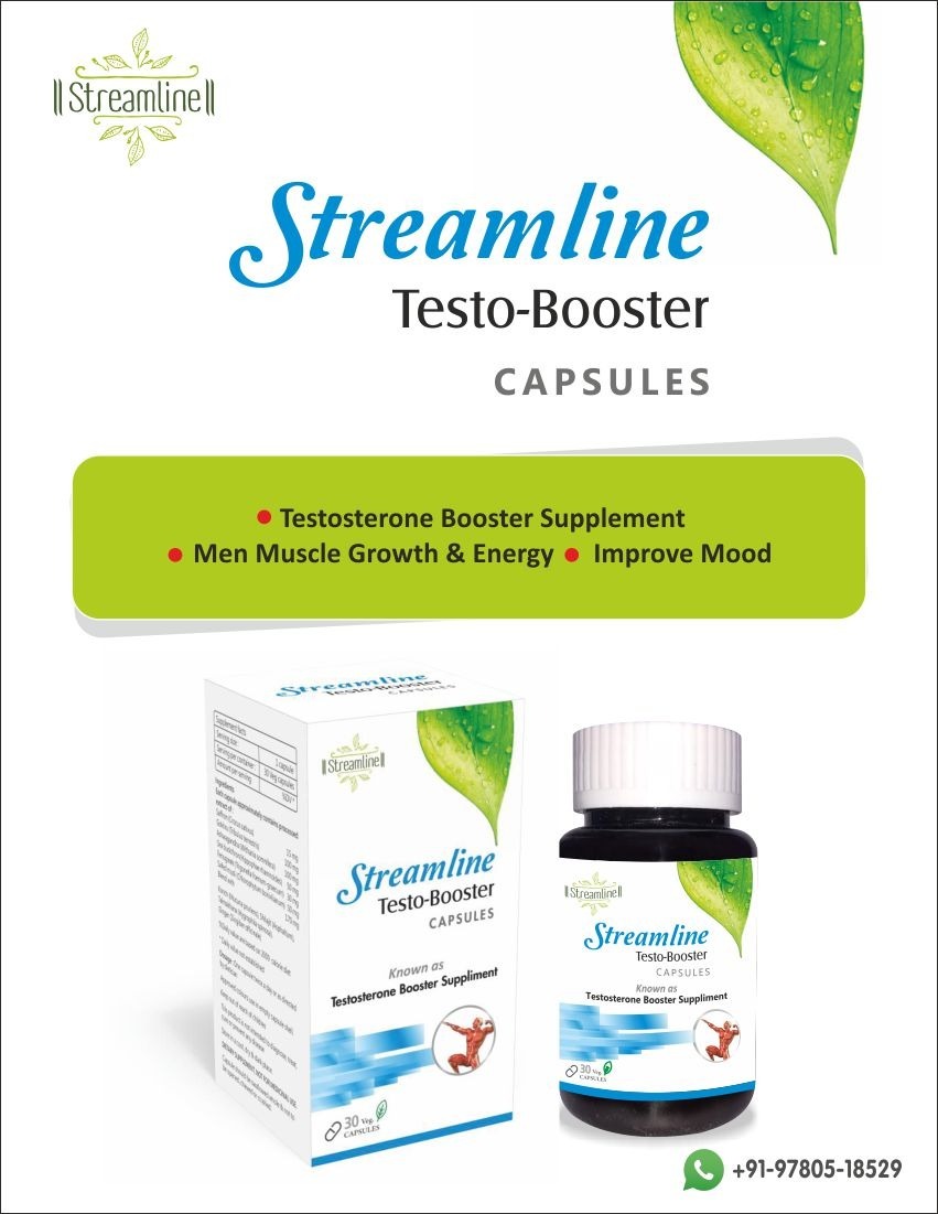 Streamline Testo Booster Capsule Age Group: For Adults