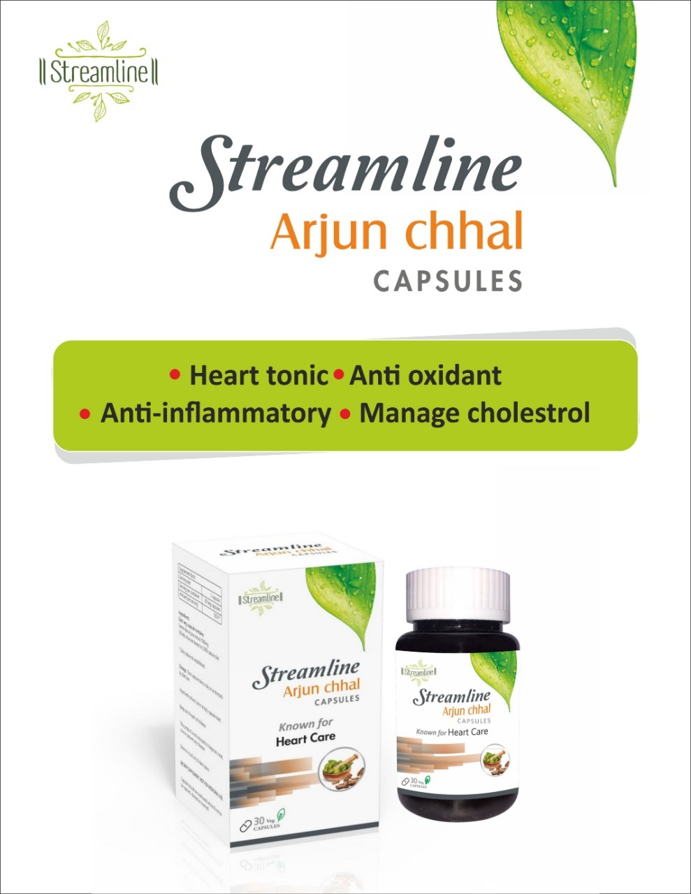 Streamline Arjun Chhal Capsule Age Group: For Adults