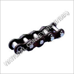 Roller Chain - Carbon Steel, Standard Size | Polished, 1-Year Warranty, Designed for Industrial Machinery Conveyors