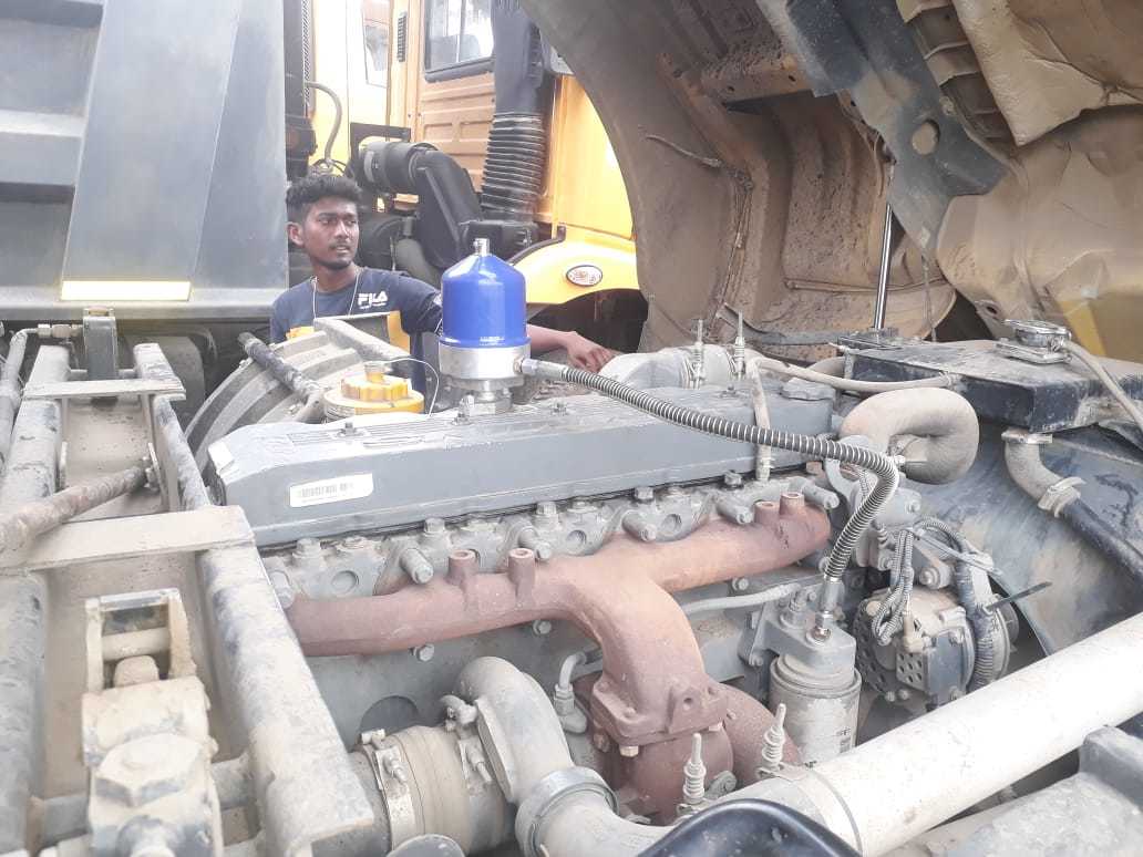 Blue Centrifugal Oil Filter