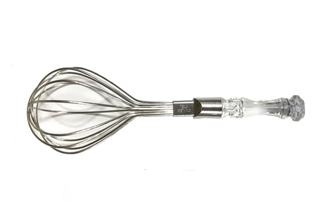 Stainless Steel Hand Blender Mixer - 27x6 Cm | Silver Froth Whisker For Milk Coffee Egg Beater Juice Easy To Use