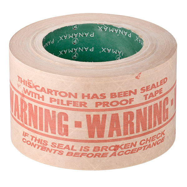 Red Warning Packaging Tape