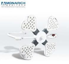 Led Ot Light - Abs Material, White Color, 360â° Articulating Arms | Dome Design For Aerodynamic Protection, Laminar Air Flow Compliance