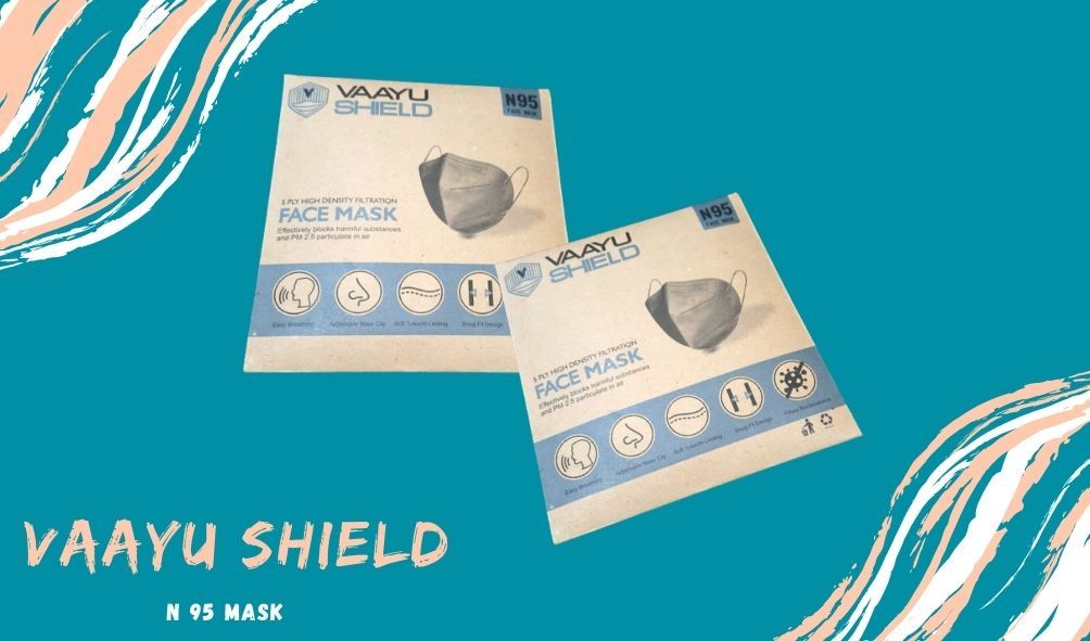 N95 Face Mask - 5-layer Filtration System | Unisex, Anti-bacterial Protection, Elastic Fit, Fluid Resistant