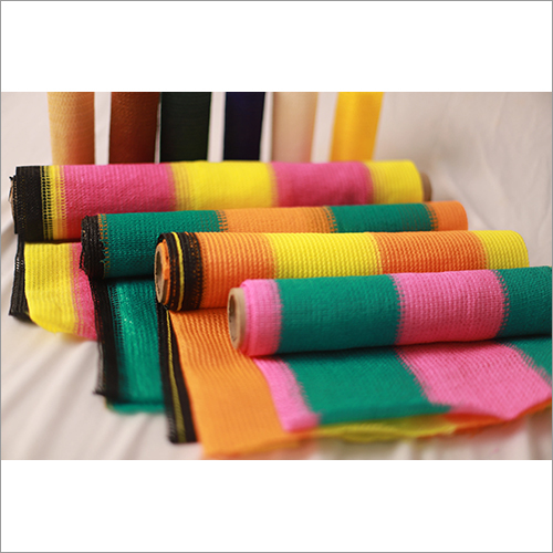 Multicolor Shade Net - HDPE Plastic, Length 10-50 m | Stylish Decoration, UV Protection 25%-75%
