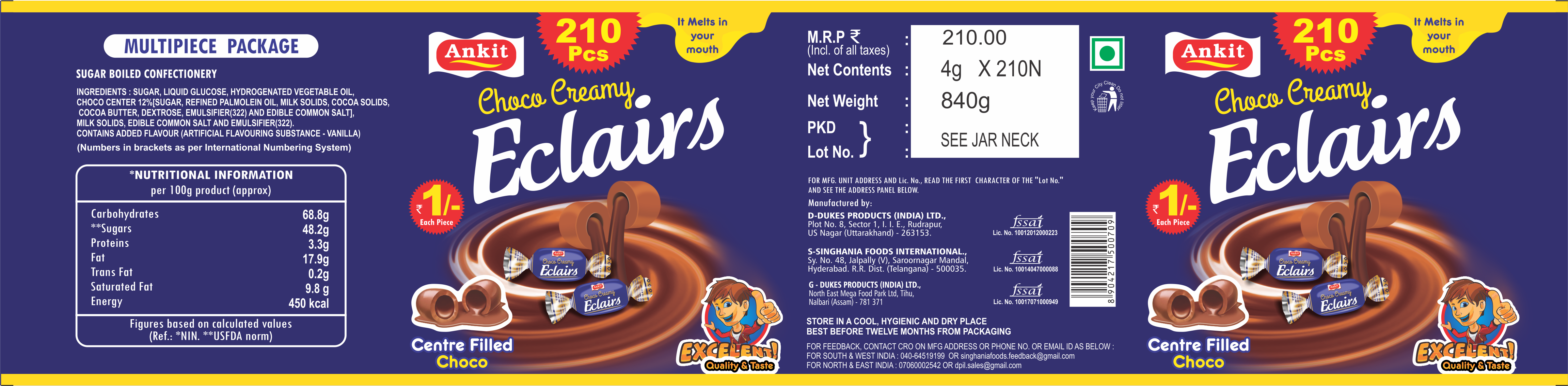 Label & Sticker - Customizable Adhesive Options | Unique Shape And Design Printing Available