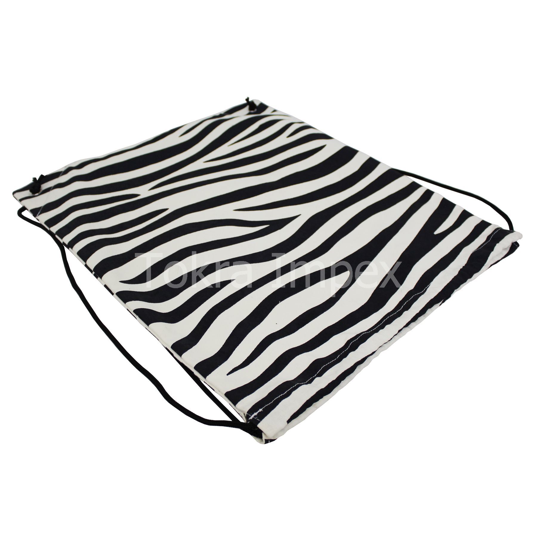 Animal Texture Print Canvas Drawstring Bags Capacity: 2 Kgs Kg/day