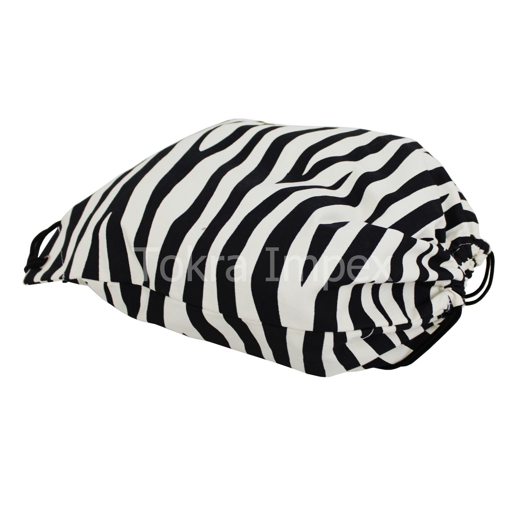 Animal Texture Print Canvas Drawstring Bags Capacity: 2 Kgs Kg/day