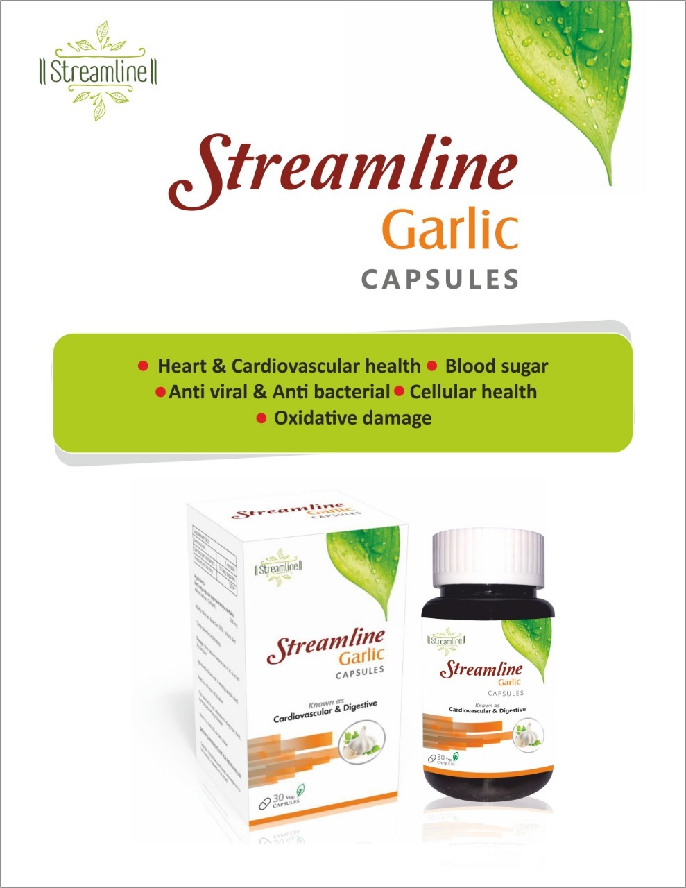 Streamline Garlic Capsule Age Group: Suitable For All
