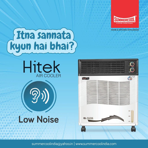 Black & White Combination Hitek Air Cooler