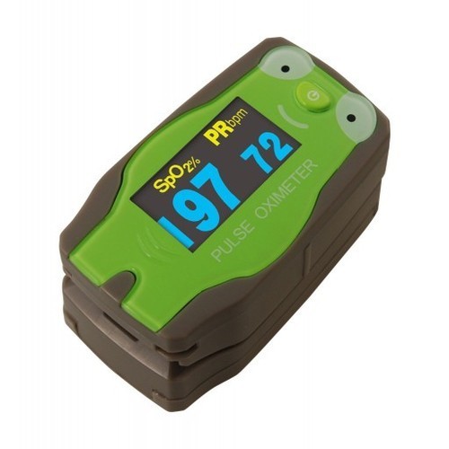 Finger Pulse Oximeter - Led Display, Audio Alarm | Accurate Oxygen Saturation Monitoring, Lightweight Design, Compact Size