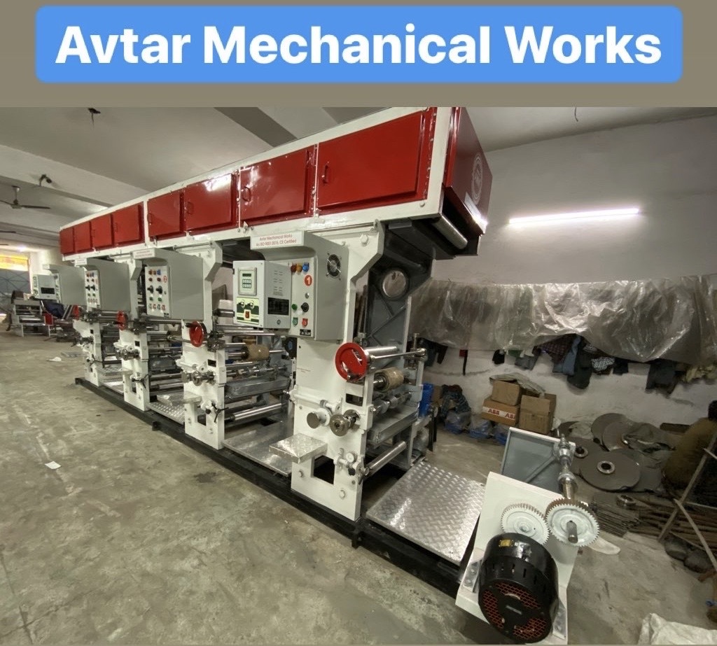 Pharmaceutical Foil Printing Machine - Aluminium Foil, Max Speed 50-100 M/min, Max Web Width 250-500 Mm | Automatic, Computerized, Advanced Printing Technology