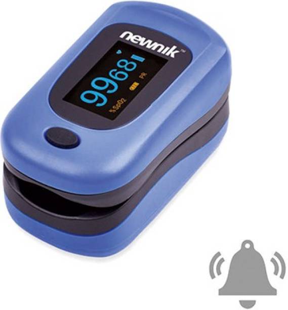 Finger Pulse Oximeter - Led Display, Audio Alarm | Accurate Oxygen Saturation Monitoring, Lightweight Design, Compact Size