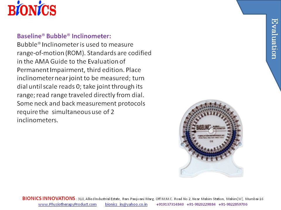 Bubble Inclinometer