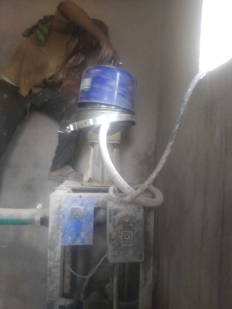 Stone Crushers Oil Cleaning System - Color: Blue