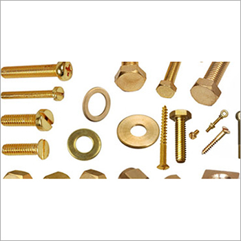 Brass Screw - Customized Design with High-Grade Material, Hex Shape, Various Thread Types