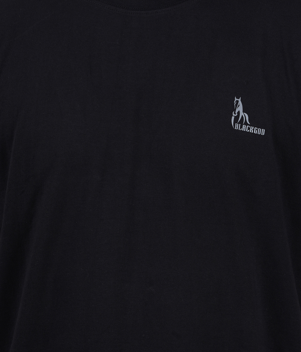 Mens Bio Washed And Silicon Washed Round Neck T Shirt - Cotton Blend, O-neck, Plain Pattern, Short Sleeves | Comfortable Fit For Casual Wear