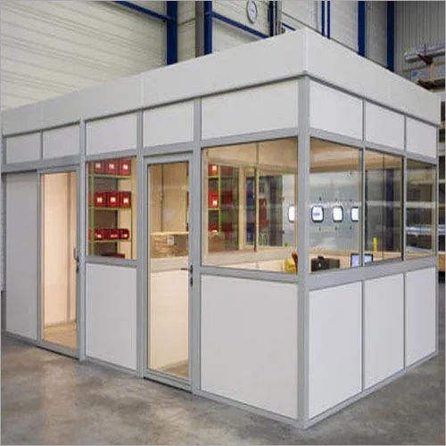 White Aluminium Modular Partition
