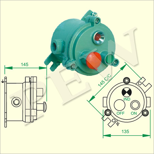 डायरेक्ट एंट्री ऑफ-ऑन इंडिकेटर स्विच गियर