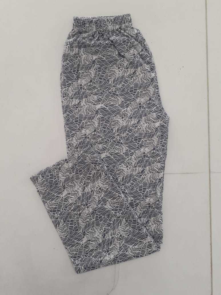 Ladies Printed Cotton Pant
