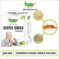 100 ग्राम दर्द गो दामा स्वास हलवा