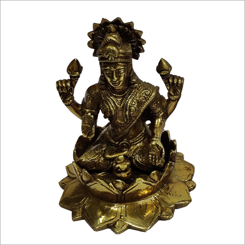 Brass Lakshmi Statue