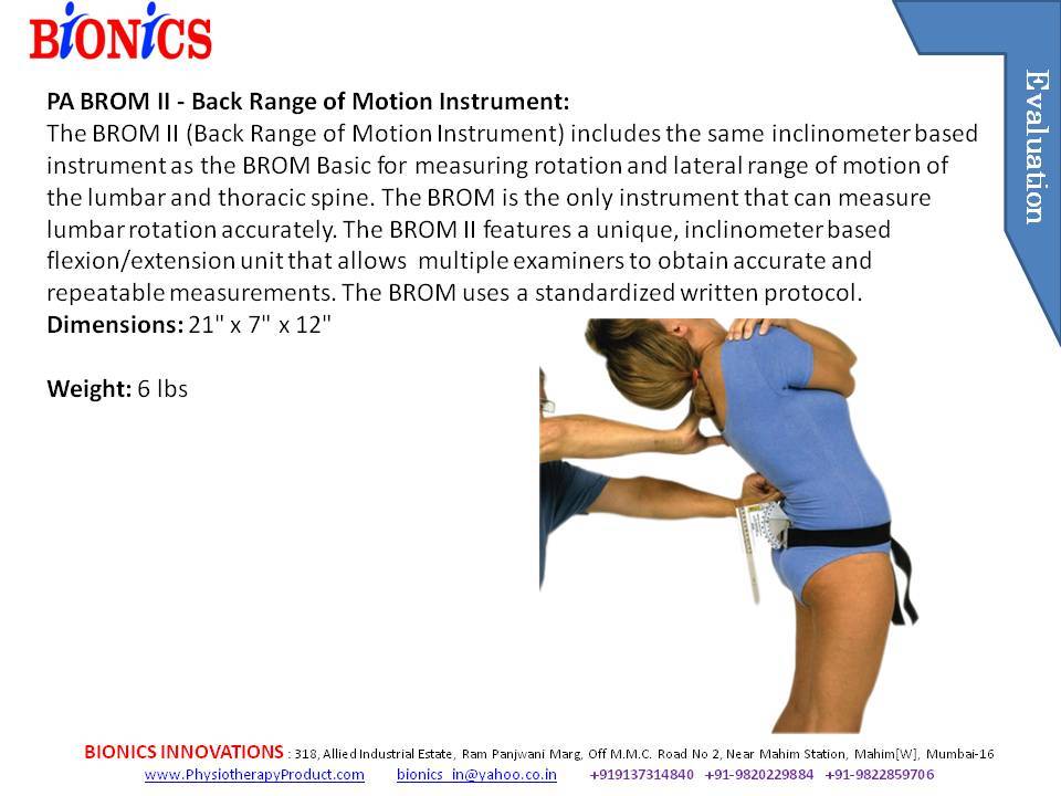 Spinal Assessment Tools Back Range