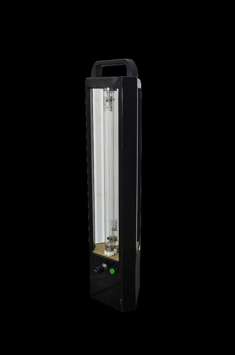 Cura Lite - Uvc Disinfection Lamp | 360-degree Coverage, Black, 5 Star Rated Power, Ideal For Home And Small Spaces