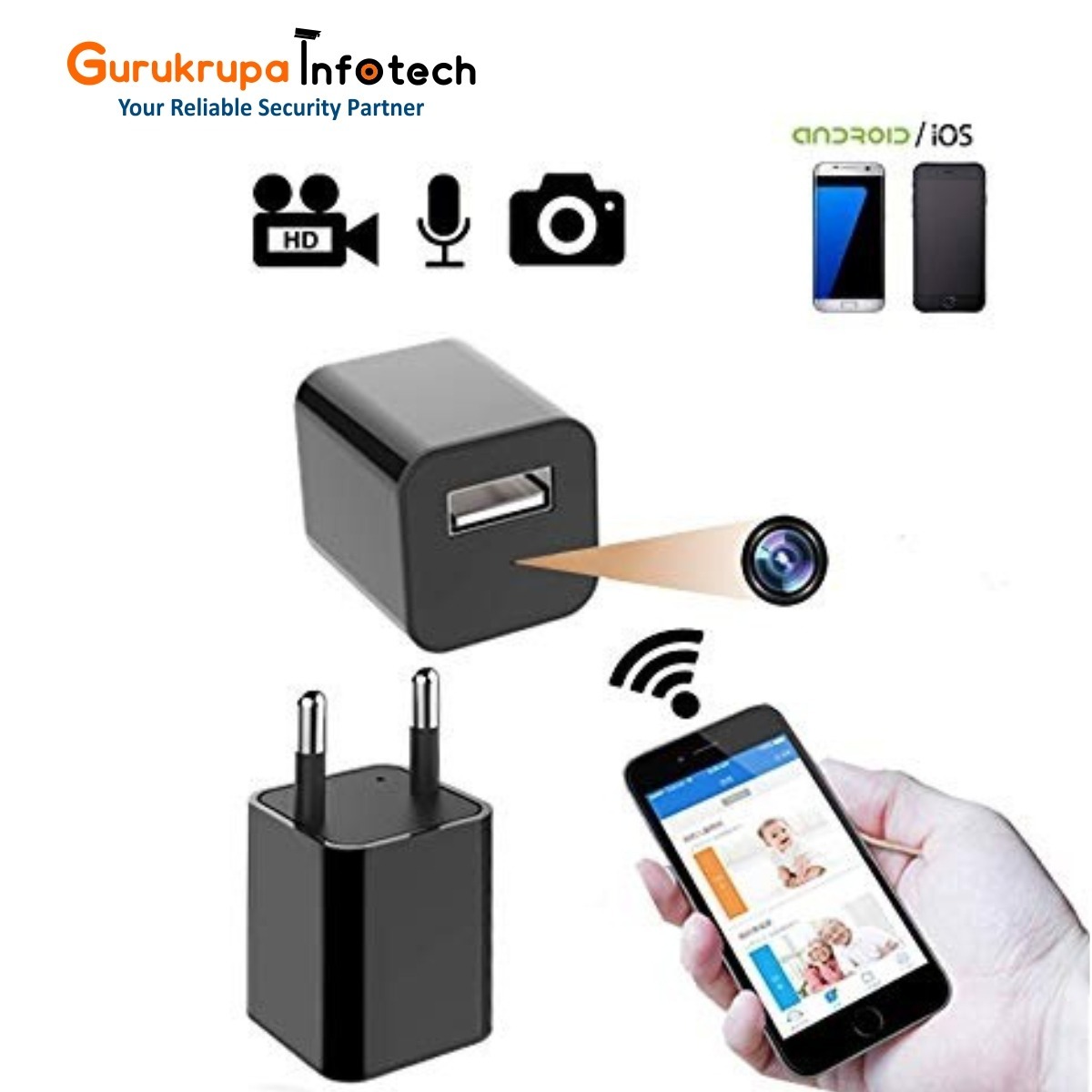 Spy Digital Clock Camera Ir Distance: 20mntrs