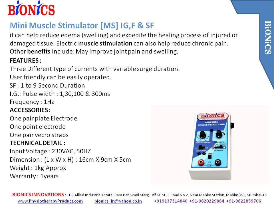 Mini Muscle Stimulator [Ms] Igf Sf