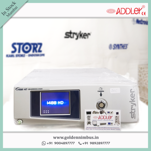 Stryker 1488 HD Endoscopy Camera System - ABS Material, Advanced CMOS Technology, White Color | Laparoscopy, ENT, Gynecology, Neuro, Operative Applications
