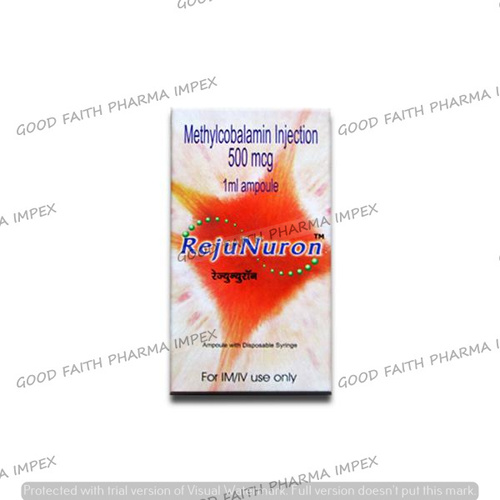 Rejunuron 500Mcg Methylcobalamin Injection Ingredients: Bupivacaine
