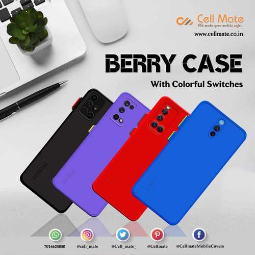 Berry Soft Mobile Back Case Display Color: Color