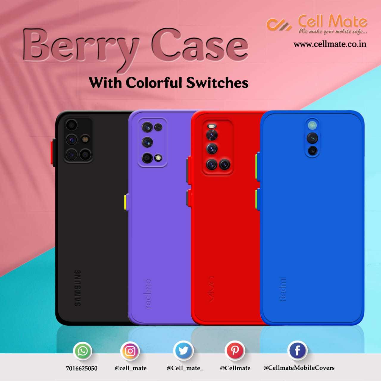 Berry Soft Mobile Back Case Display Color: Color