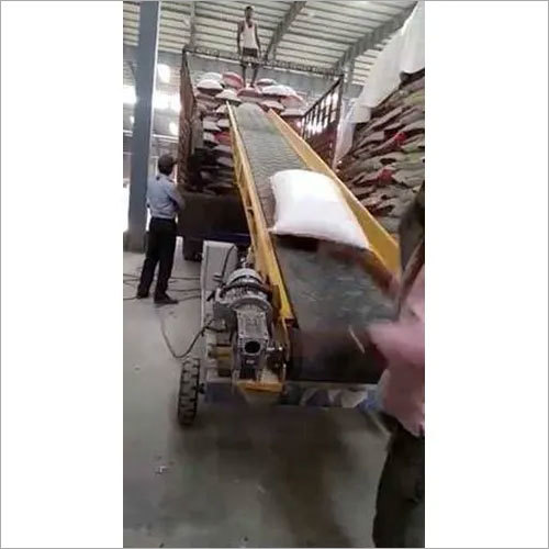 एडजस्टेबल हाइट के साथ पोर्टेबल ट्रक लोडर और अनलोडर