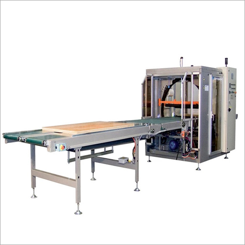 Horizontal Stretch Wrapping Machine - M.s Structer, 296x152 Cm Max Dimensions, 380 Voltage | Automatic Electric Drive, Plc Control, Heavy Duty & Highly Efficient