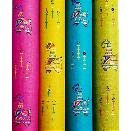 Dual Print Rayon Fabric