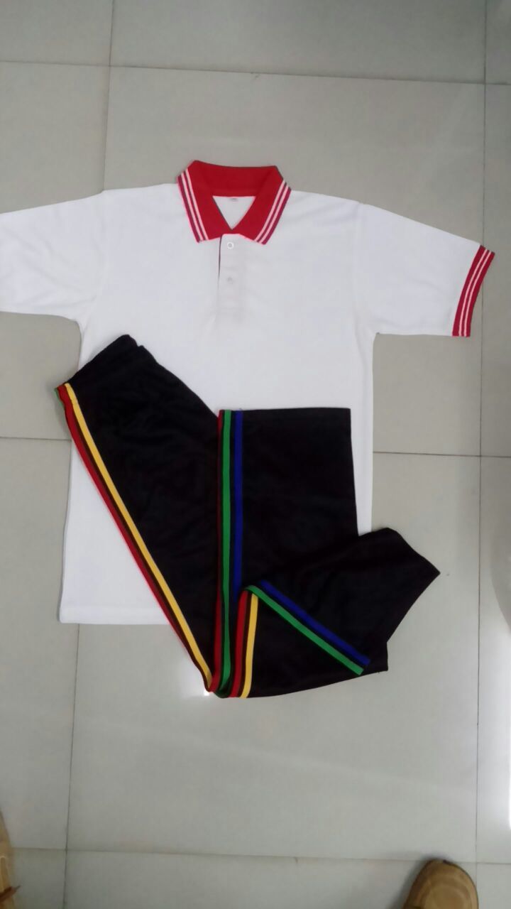 School Housing Uniforms - Unisex Cotton Blend Sets For Children | Designed For School Sports In All Seasons, Comfortable Fit And Versatile Style
